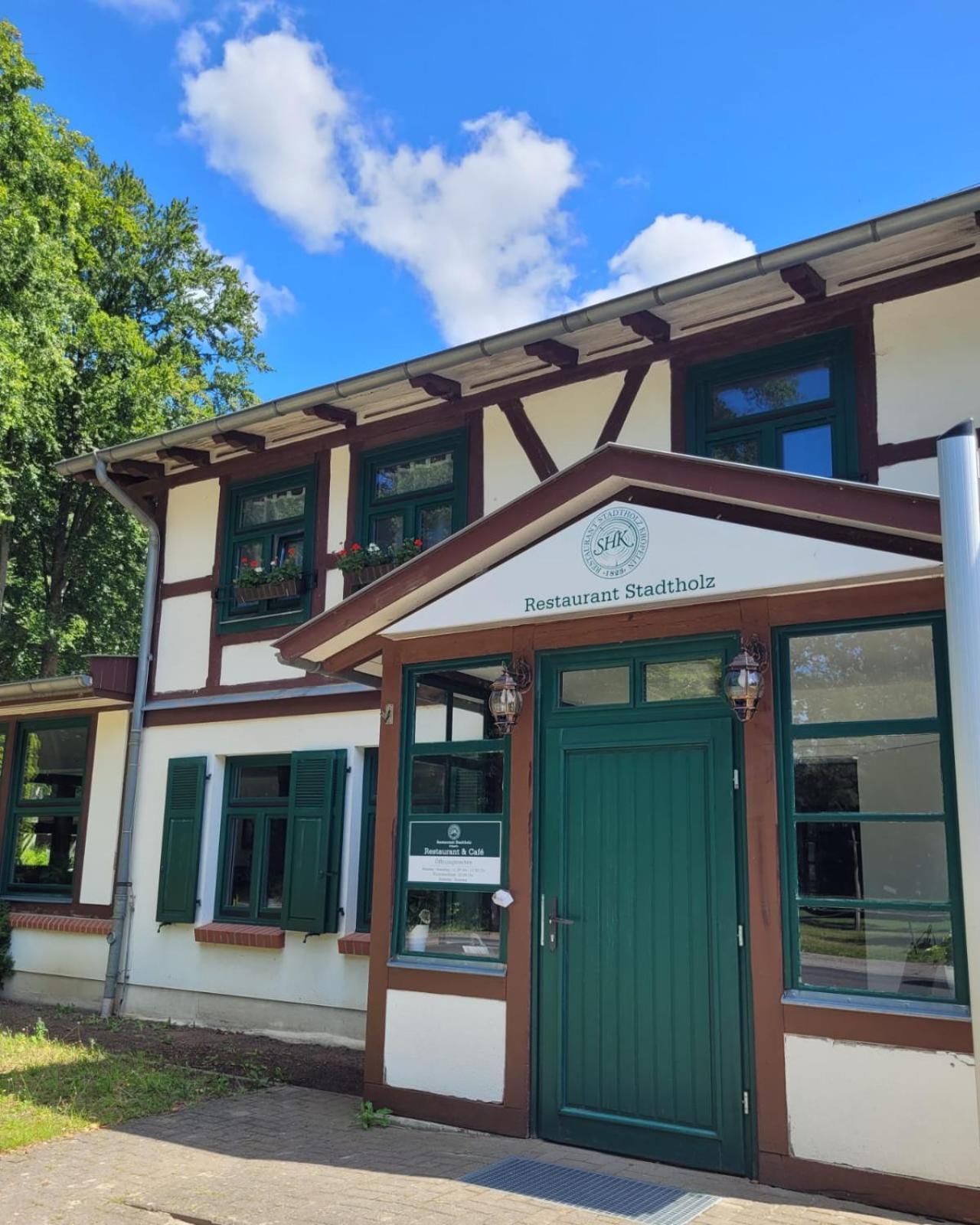 Pension Am Stadtholz Kröpelin Exterior foto